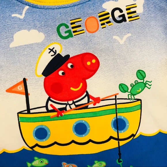 uno Shirts & Tops Peppa Pig Baby Boy Long Sleeve Tee Poshmark